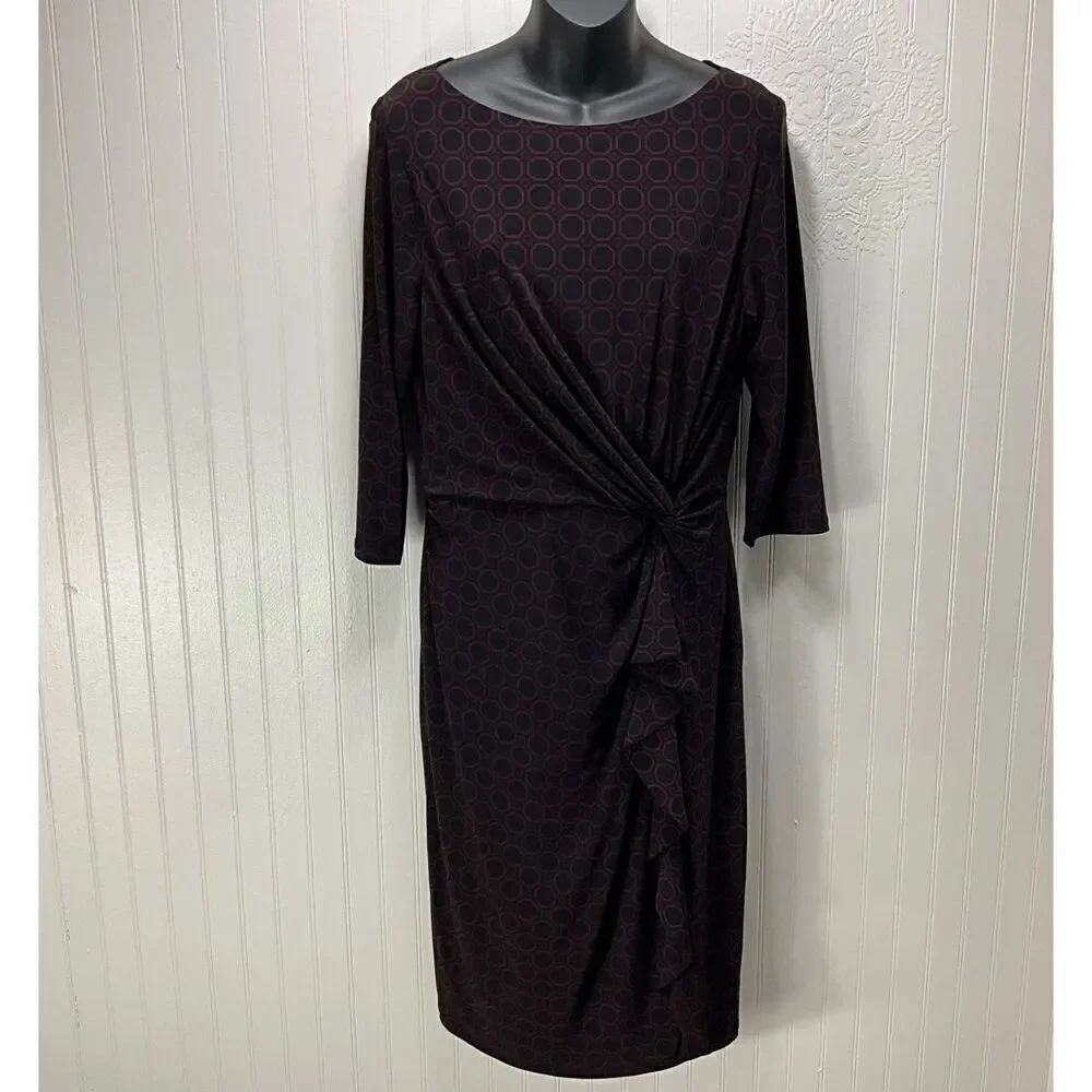 LAUREN RALPH LAUREN Long Sleeve Dress